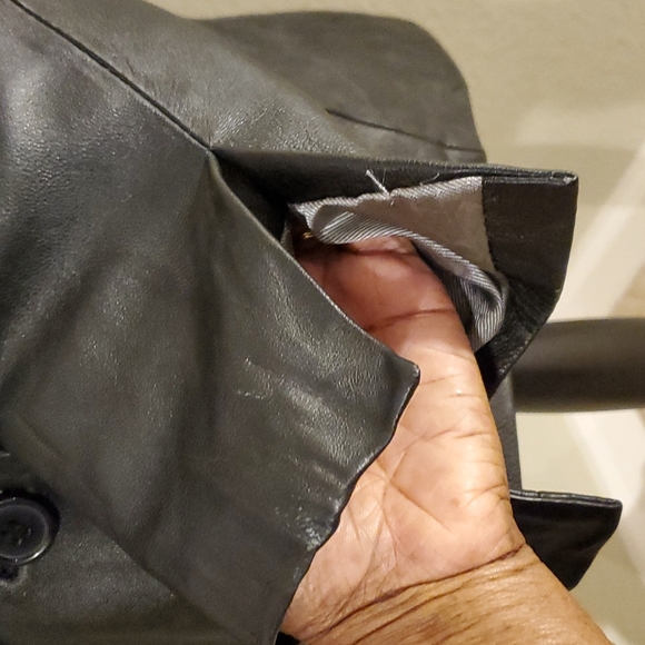 Leather Blazer - Picture 3 of 6